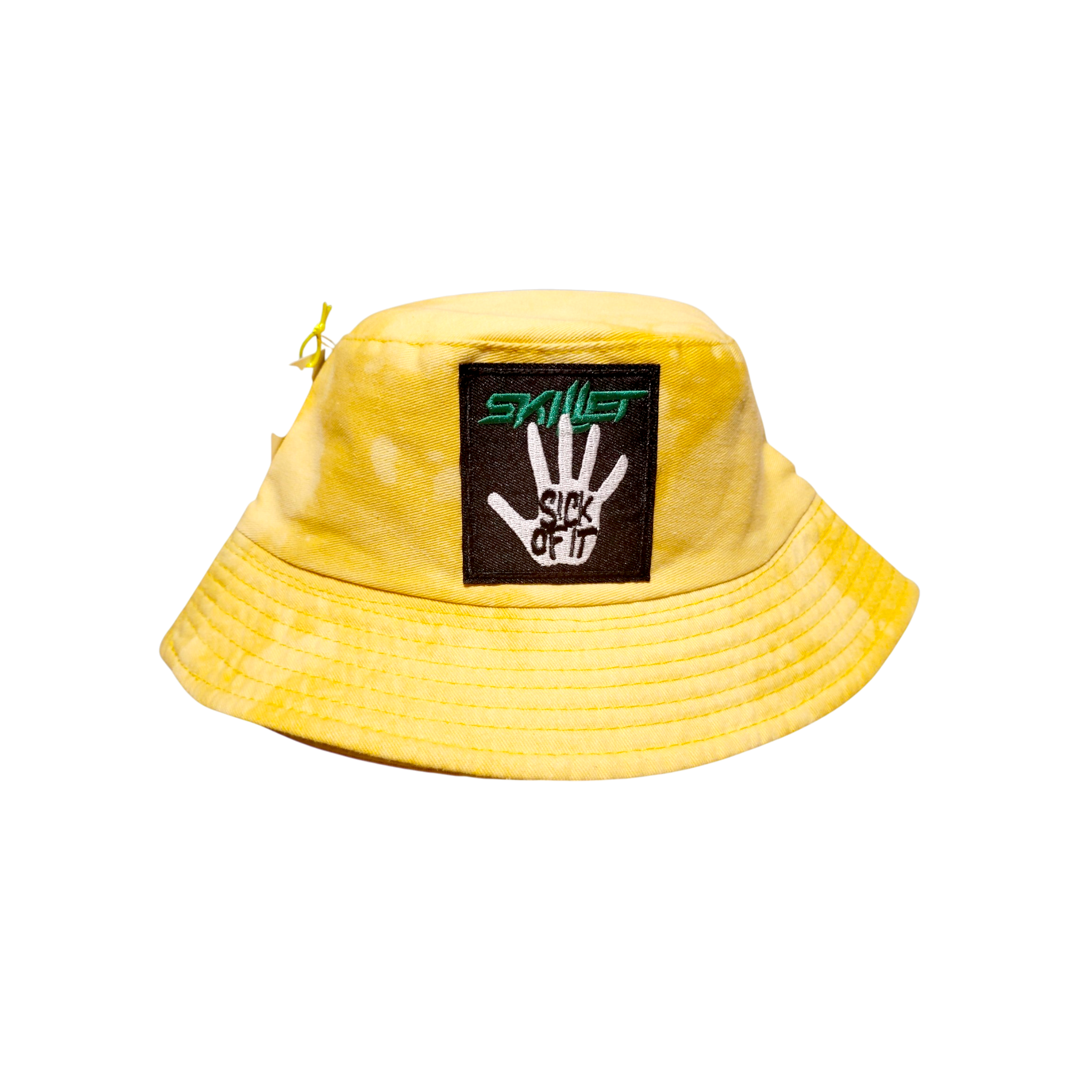 "Sick of it" Skillet (Bleach Dyed) Bucket Hat