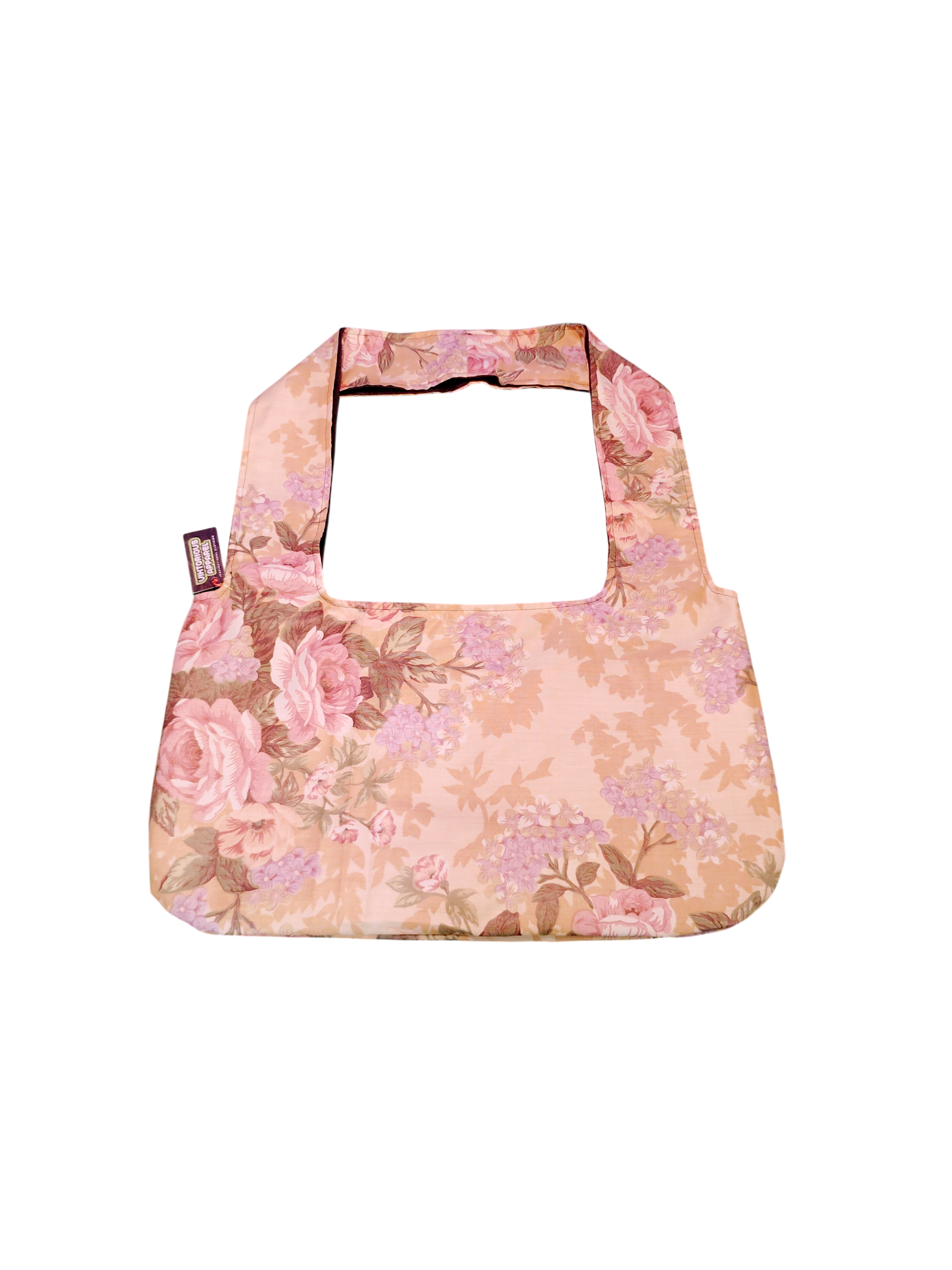 Flower x Dark Denim (Reversible) Hobo Bag