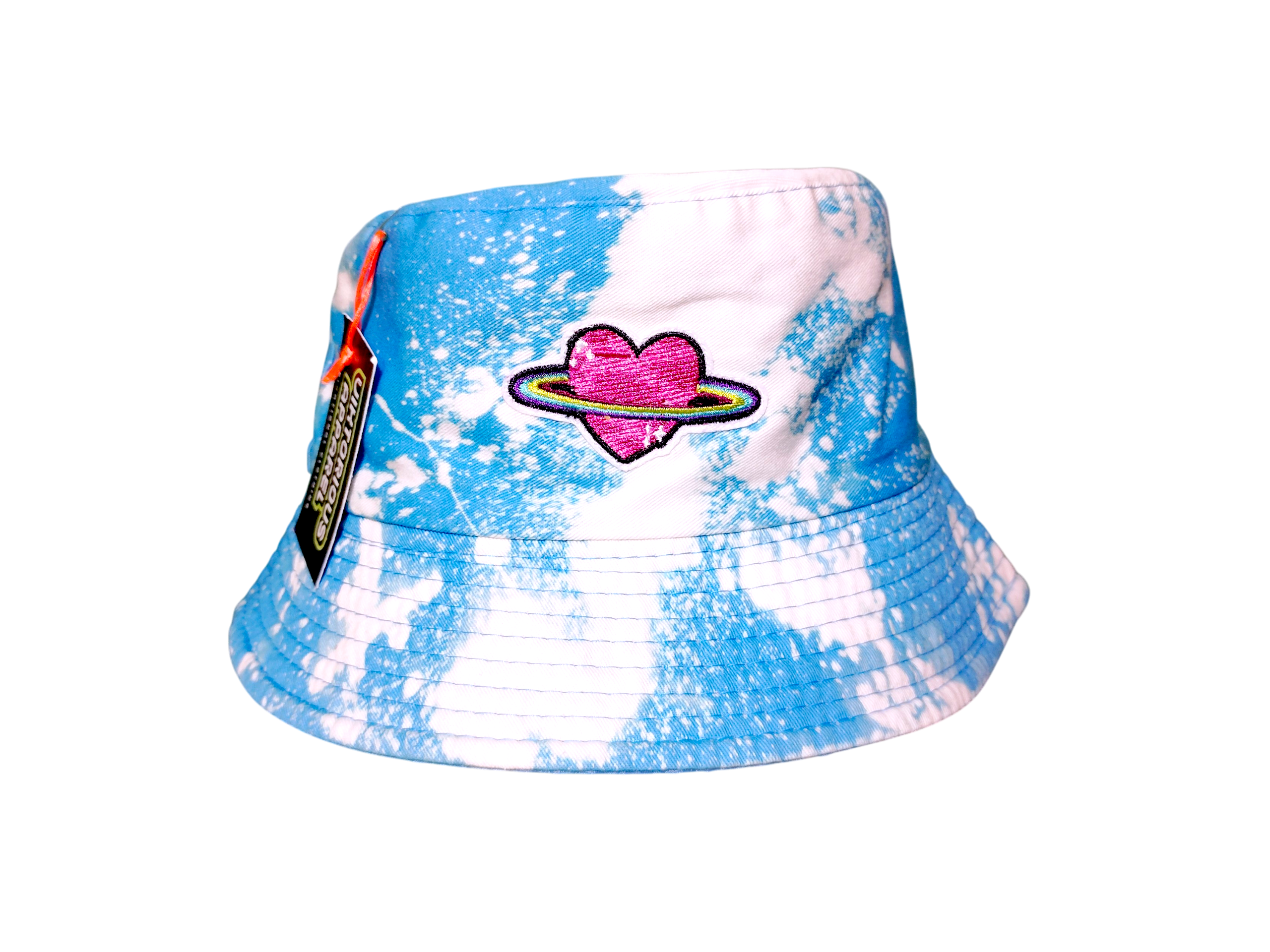 Planet Love (Bleach Dyed) Bucket Hat