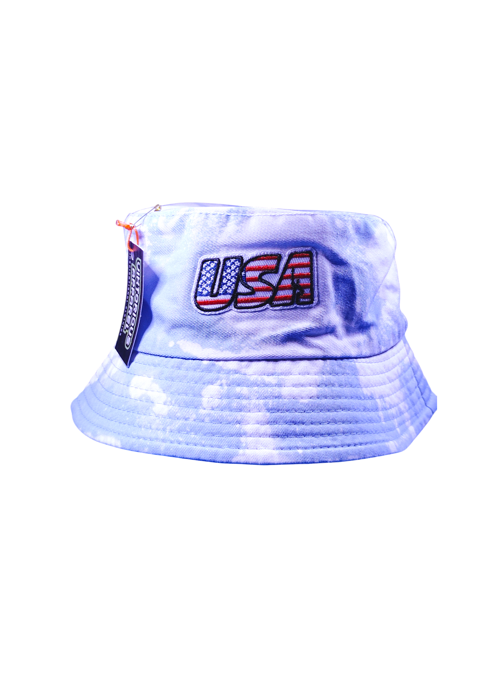USA x Fist (Bleach Dyed) Bucket Hat