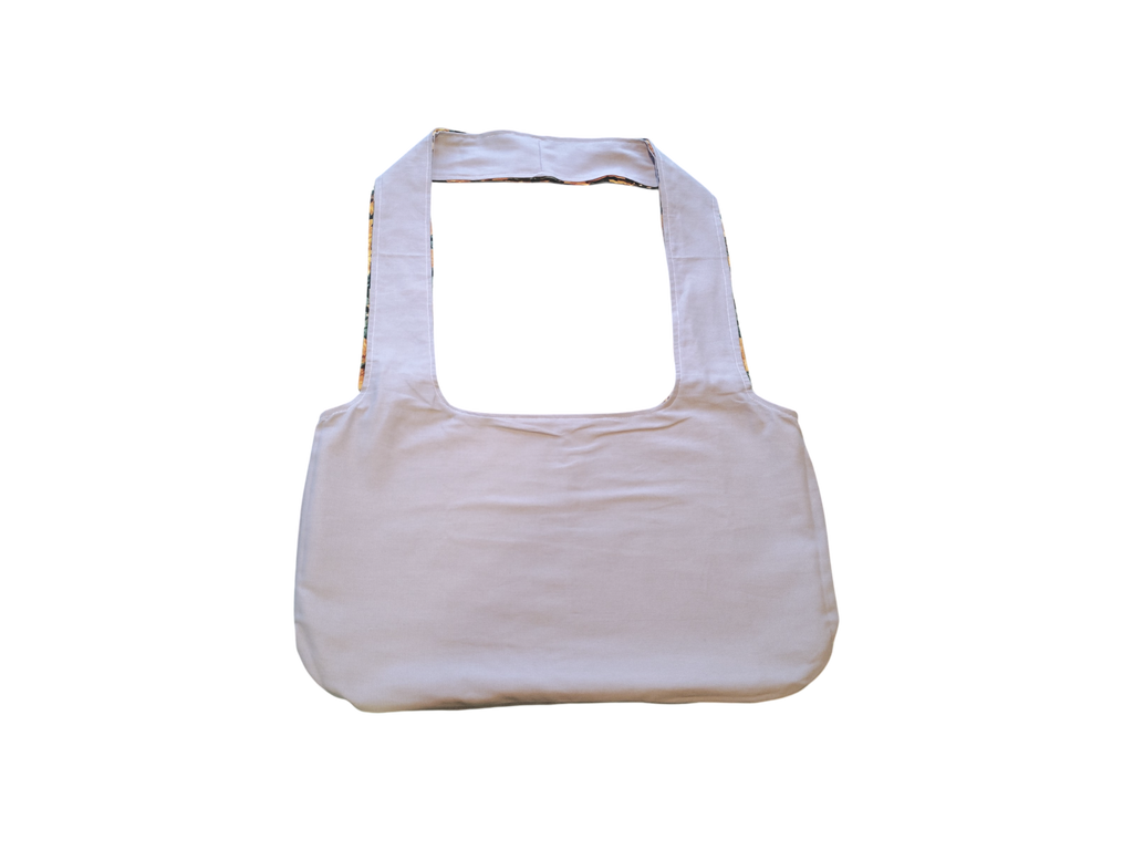 Sunflower x Gray (Reversible) Hobo Bag