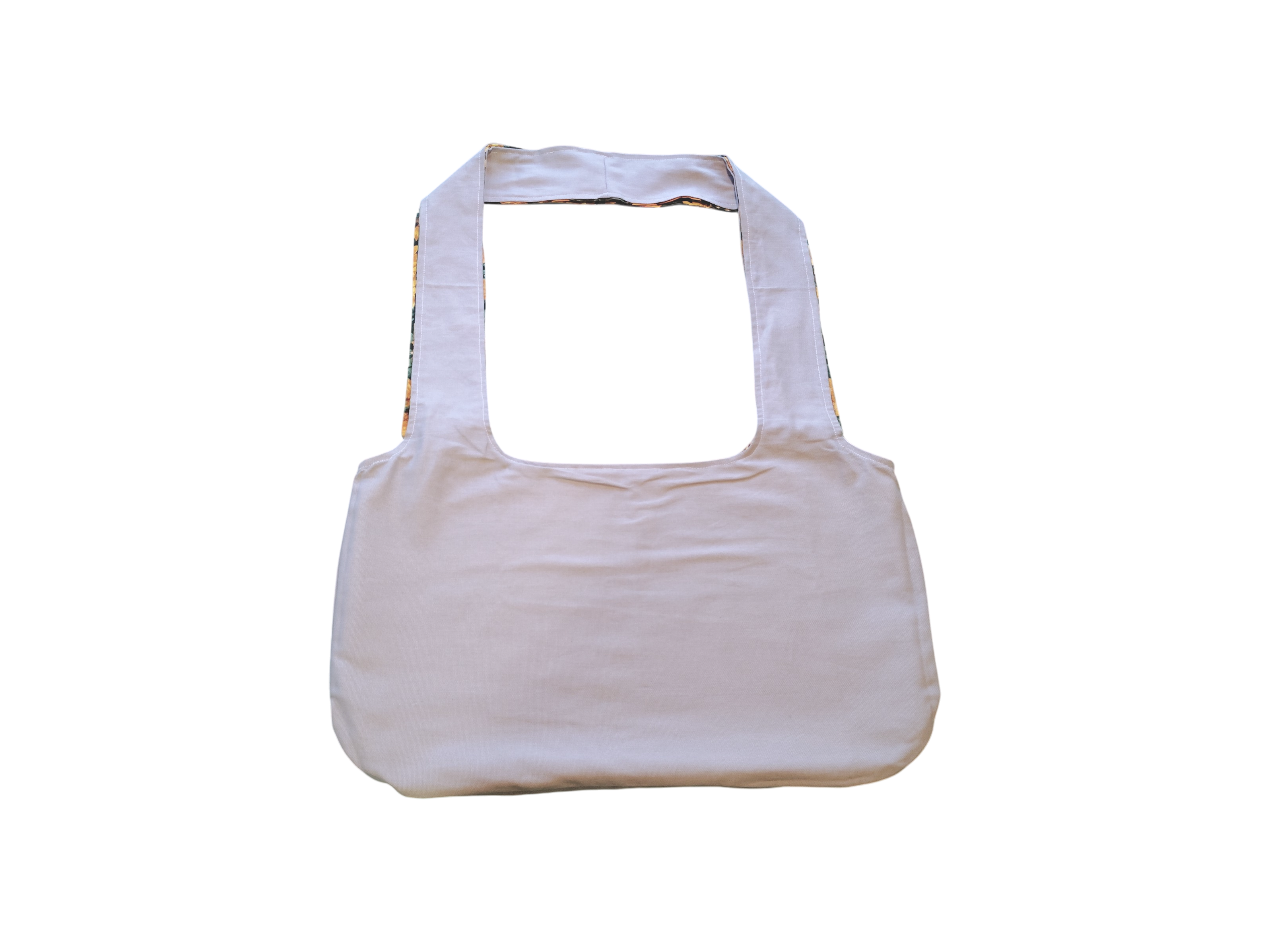 Sunflower x Gray (Reversible) Hobo Bag