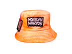 Marilyn Manson (2 Patches) Bleach Dyed - Bucket Hat