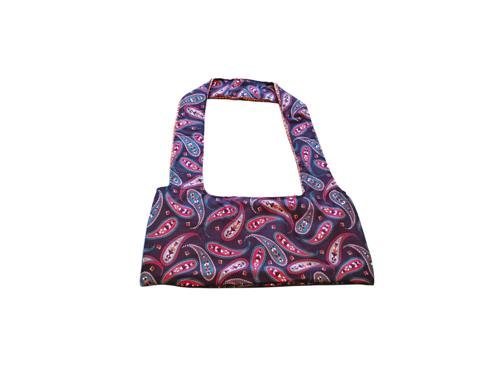 Wise x Paisley (Reversible) Hobo Bag