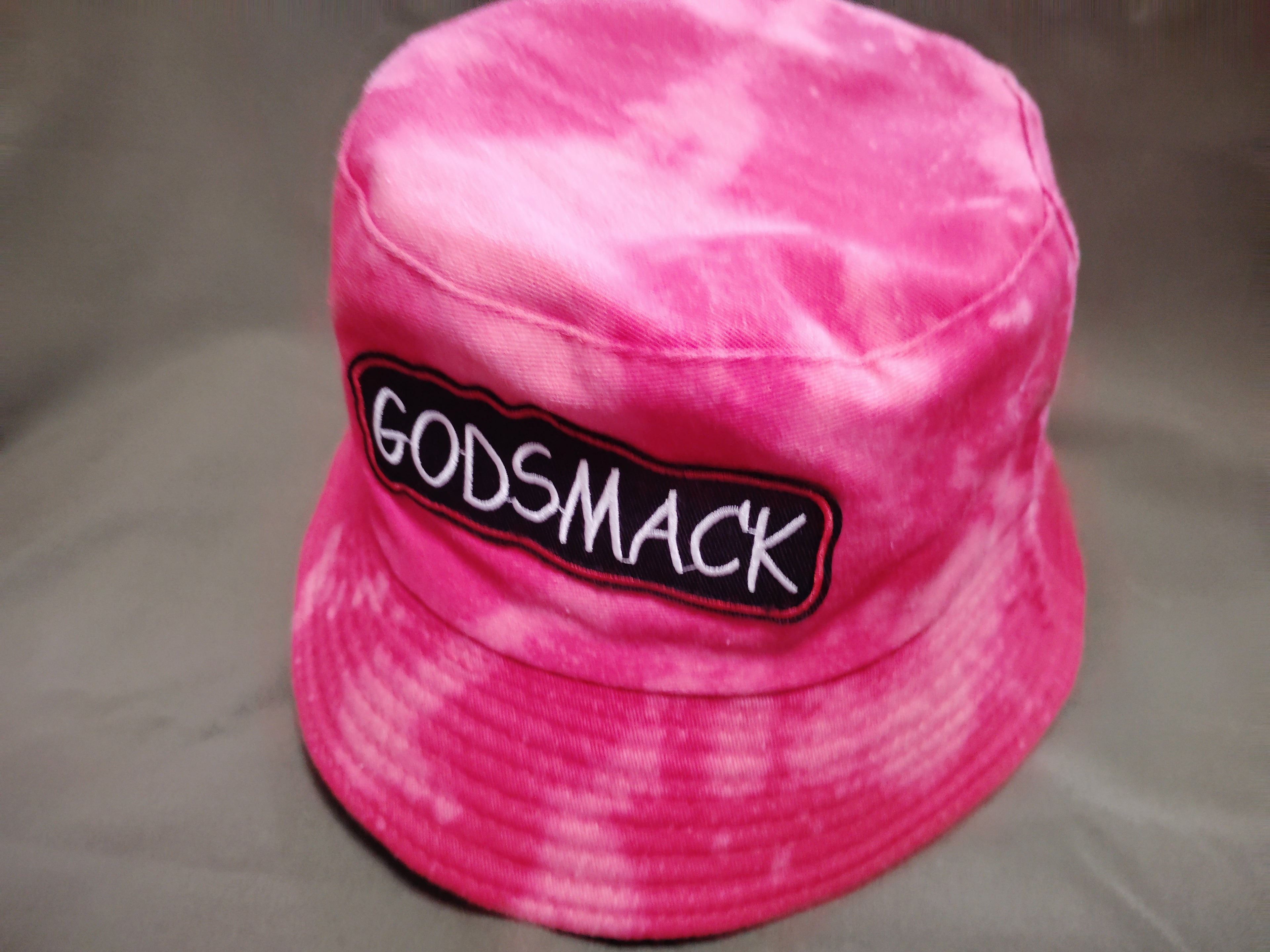 (Red) Godsmack - Bleached Dyed Bucket Hat (Adult)