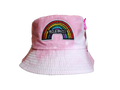 Love is Love (Bleach Dyed) Bucket Hat (Pink)
