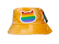Pride Cat (Bleach Dyed) Bucket Hat