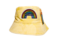 Love is Love (Bleach Dyed) Bucket Hat (Yellow)