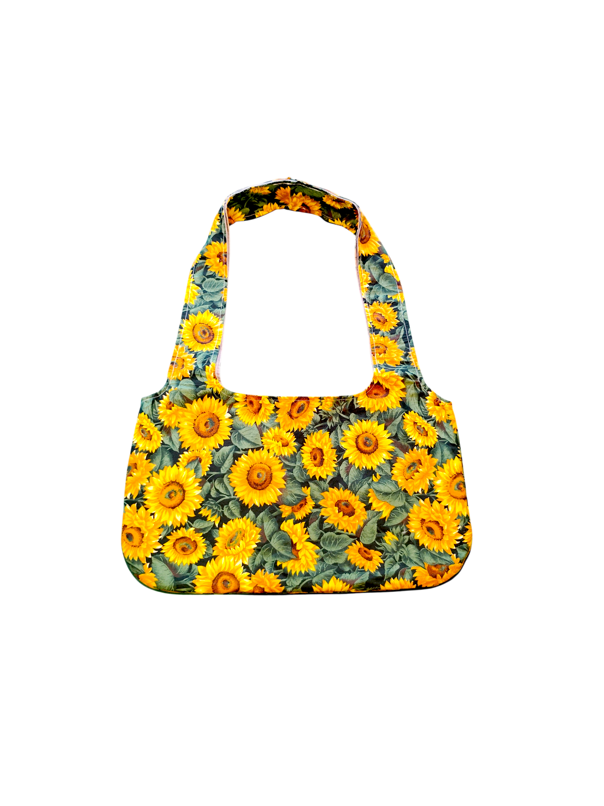 Sunflower x Gray (Reversible) Hobo Bag